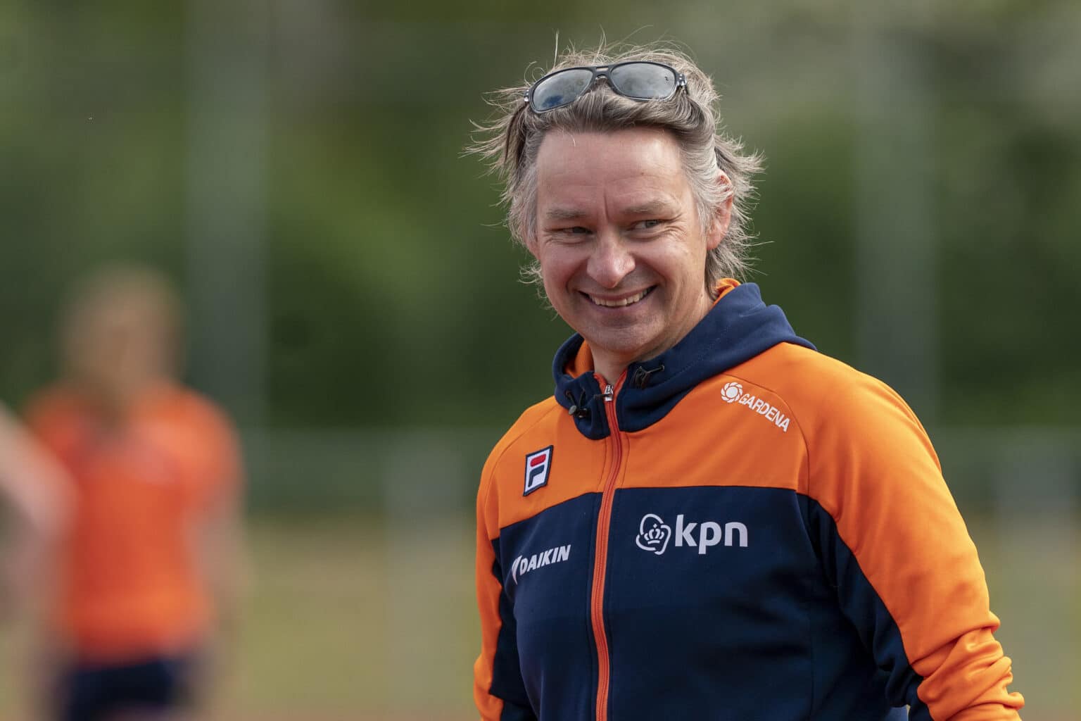 25-05-2020: Schaatsen: Training Shorttrack selectie: Heerenveen
bondscoach Jeroen Otter