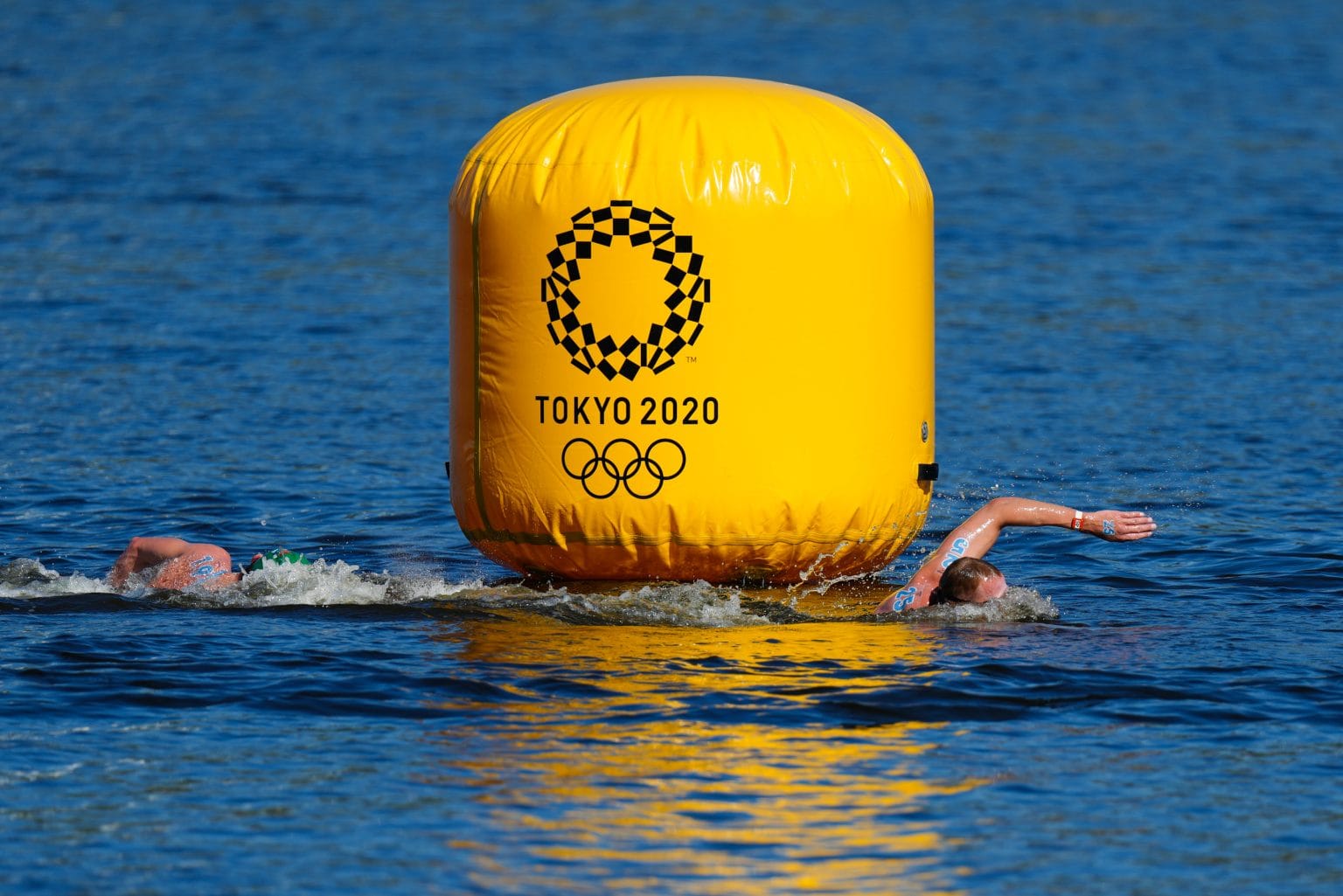ODAIBA MARINE PARK, JAPAN - AUGUST 5: Ferry Weertman of the Netherlands competing on Men's Final during the Tokyo 2020 Olympic Games at the Tokyo Aquatics Centre on August 5, 2021 in Odaiba Marine Park, Japan (Photo by Ronald Hoogendoorn/Orange Pictures) NOCNSF