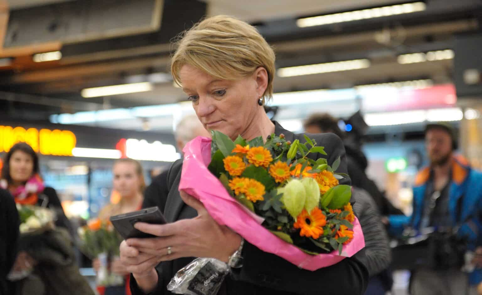 09-03-2015: Atletiek: Aankomst atleten EK indoor: Schiphol
Bestuurslid van de Atletiekunie Ellen van Langen zal de medaillewinnaars verwelkomen en huldigen. Ontvangst Nederlandse EK indoor atletiek atleten vanuit Praag.