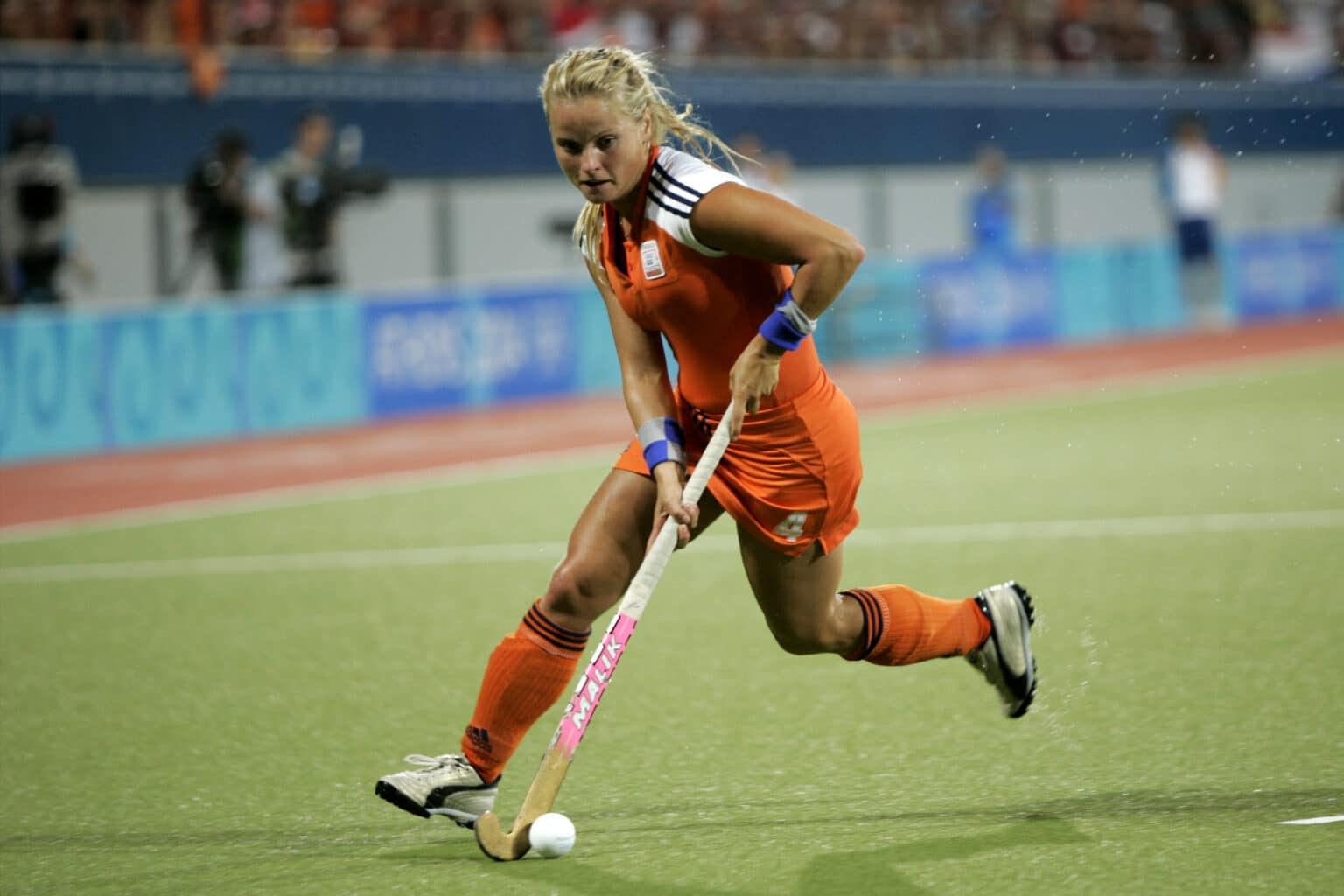 26-08-2004 Athene, Hockey Nederland-Duitsland dames 1-2                     28ste Olympische Spelen                             DVD 137

Fatima Moreiro de Melo 

Foto en copyright: Leo Vogelzang bv