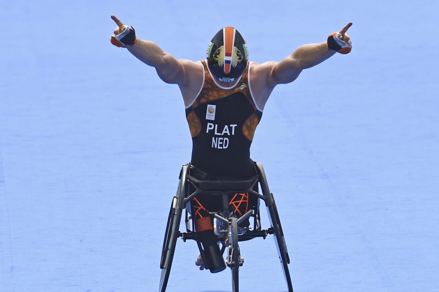 10-09-2016 TRIATHLON: PARALYMPIC GAMES 2016 PARALYMPISCHE SPELEN: RIO DE JANEIRO
Jetze Plat wint goud.
Foto: Mathilde Dusol