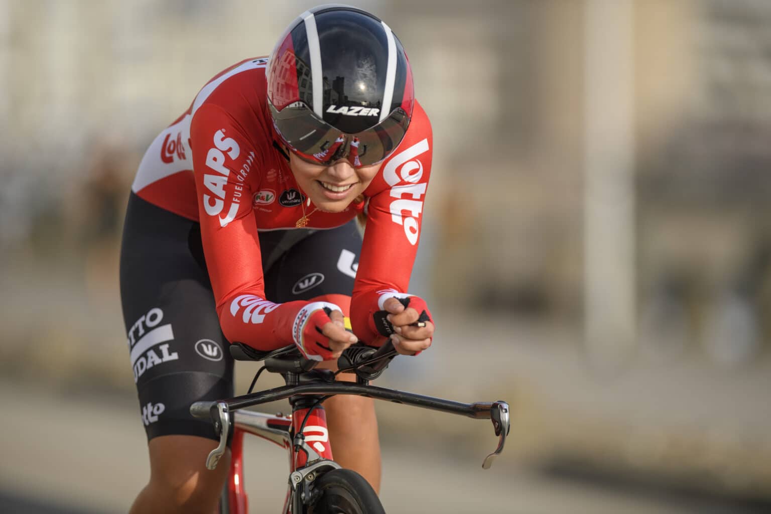 13-07-2017: Wielrennen: Bene Ladies Tour: Vlissingen
Puck Moonen