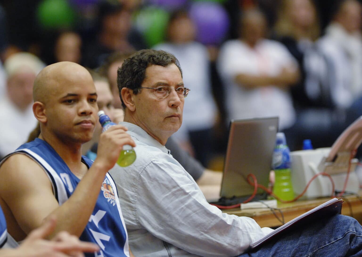 25-03-2007 BASKETBAL:NBB BEKERFINALE:AMSTERDAM
Trainer Ton BootFoto: Soenar Chamid