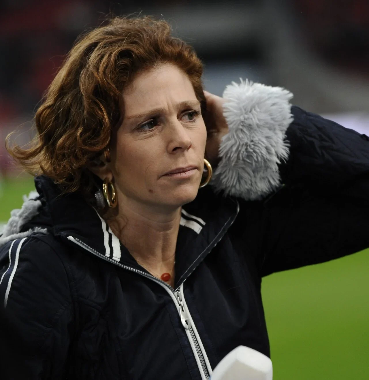 Barbara Barend als verslaggeefster