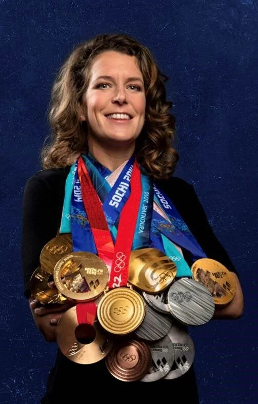 Ireen Wust met medailles