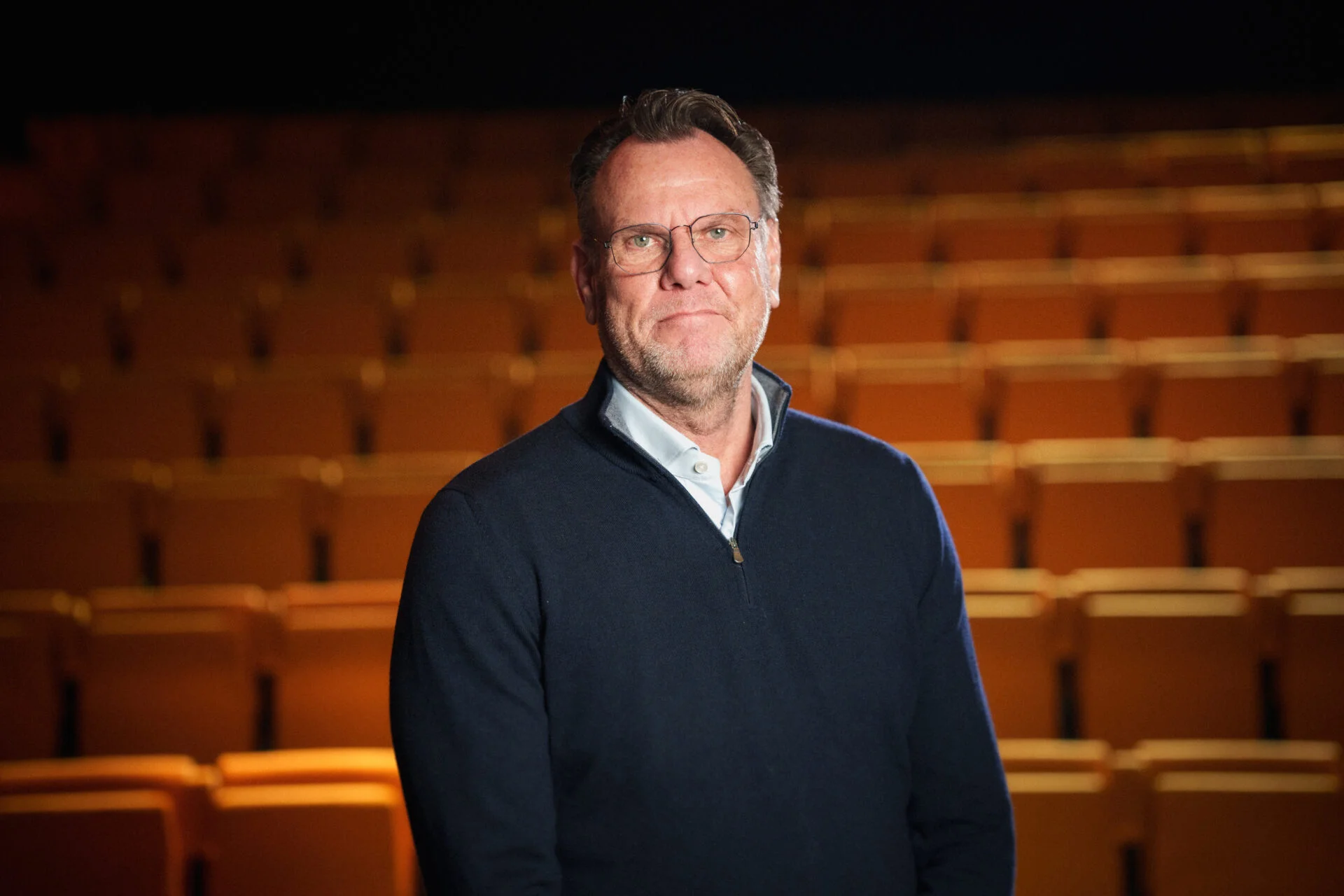 Robert Eenhoorn spreker in theater
