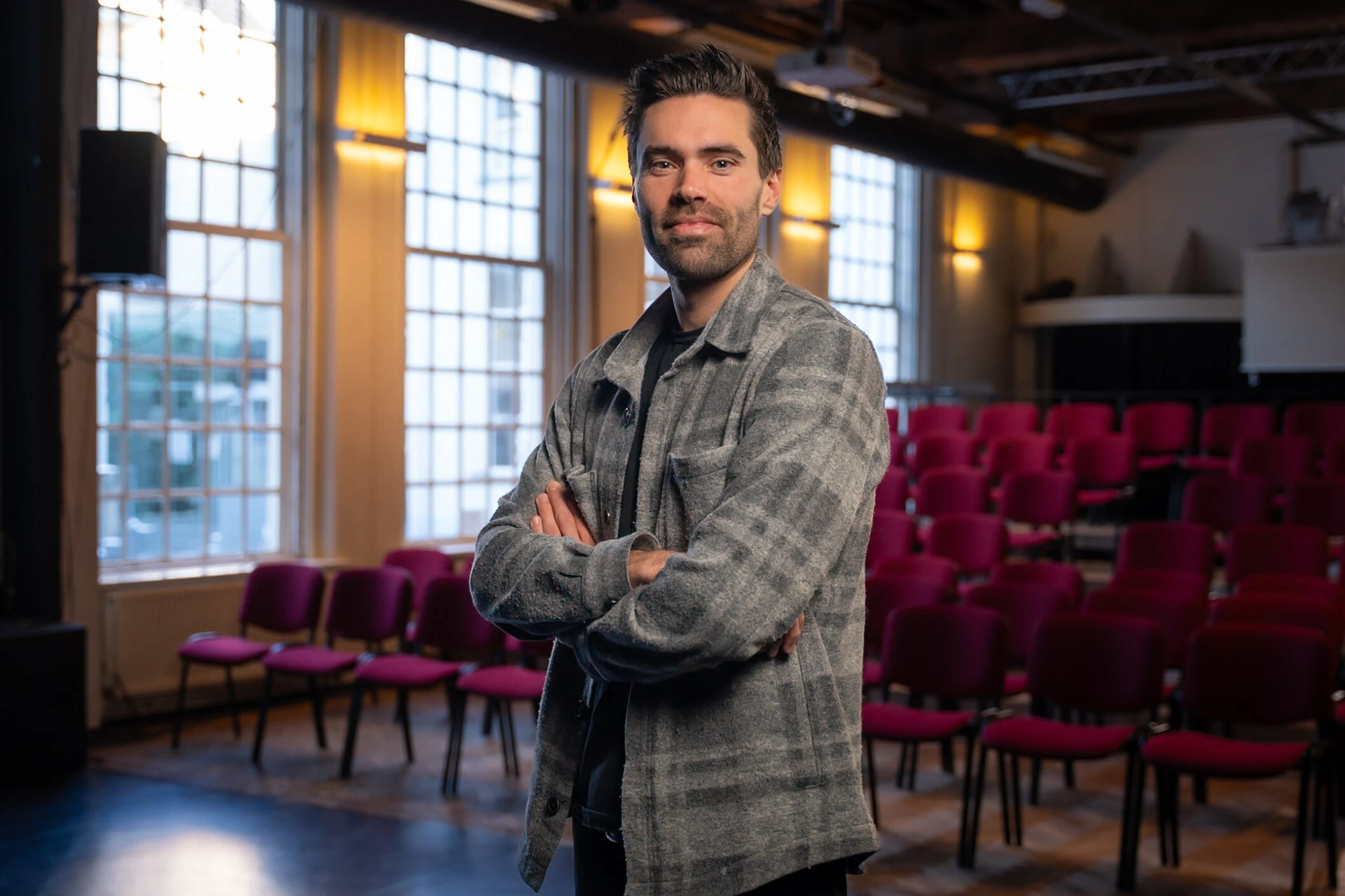 Tom Dumoulin met armen over elkaar