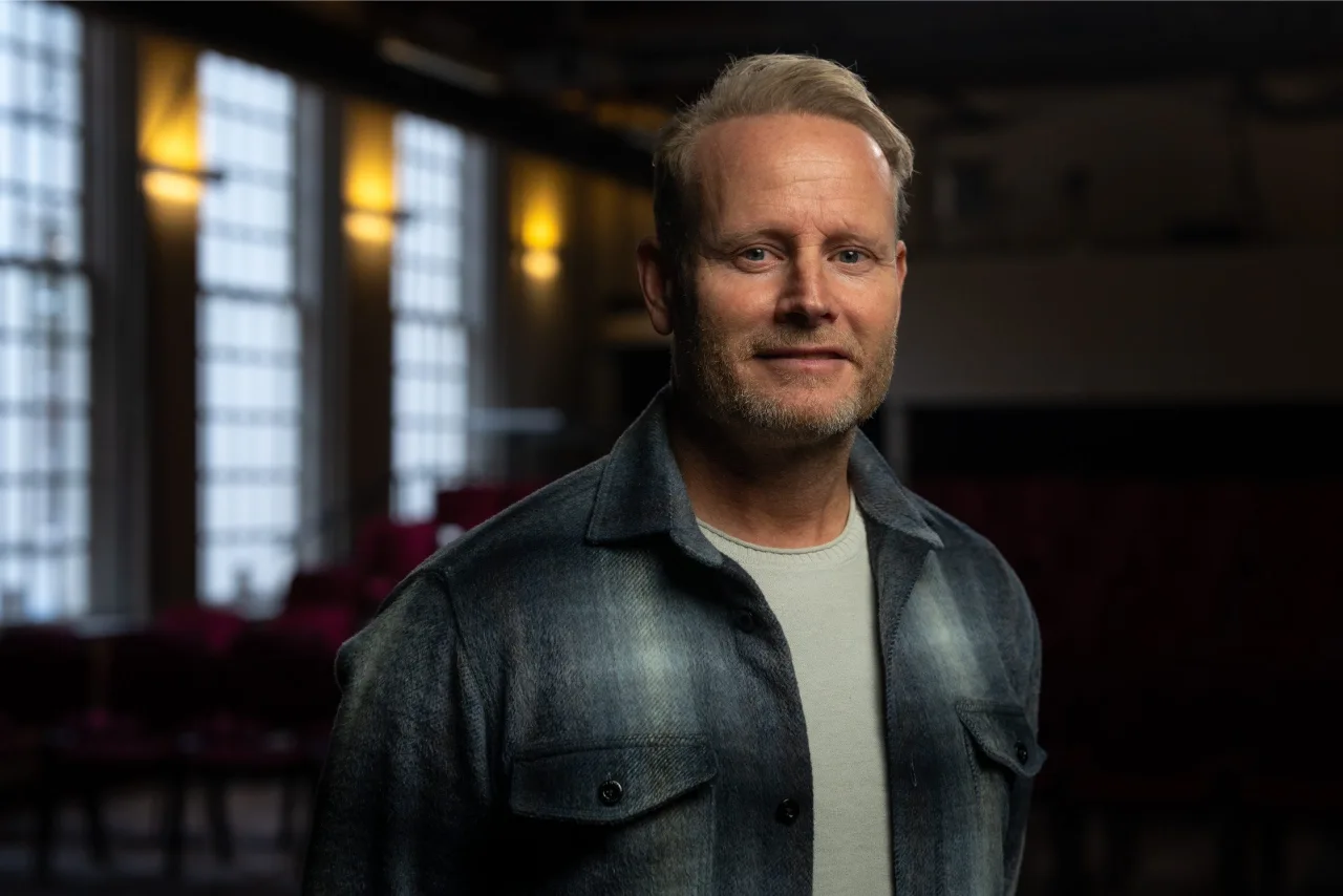 Sjoerd Marijne in het theater