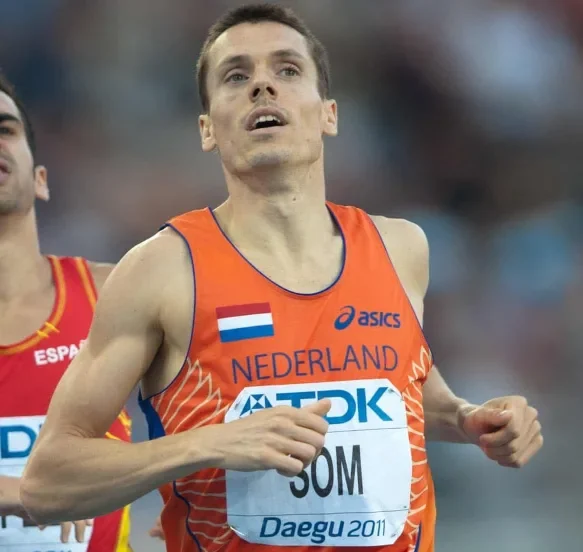 Bram Som bij het WK atletiek