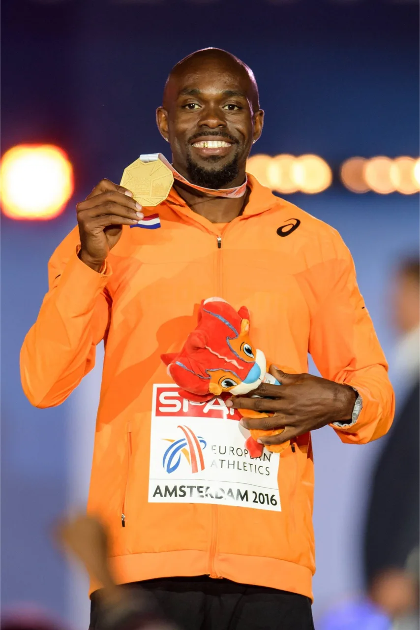 Churandy Martina met gouden medaille