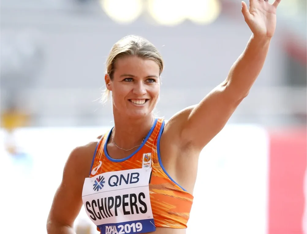 Dafne Schippers juicht