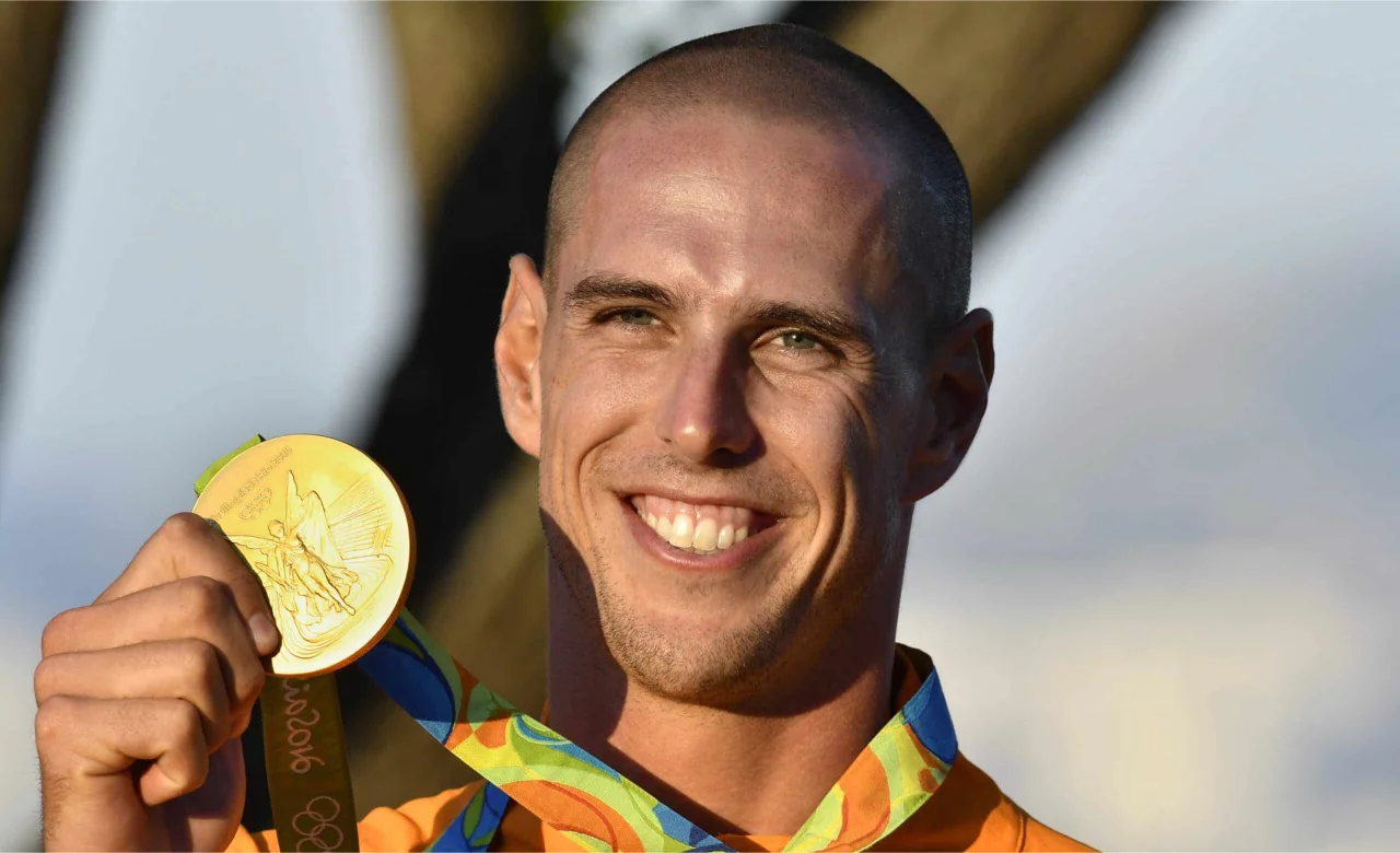 Dorian van Rijsselberge goude medaille olympische spelen