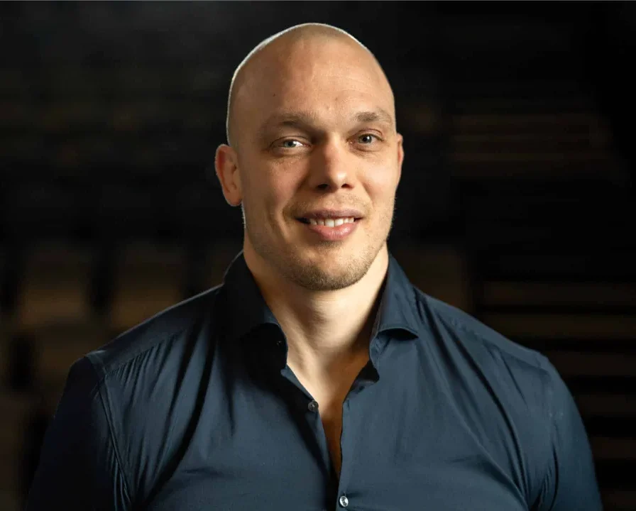 Henk Grol in het theater