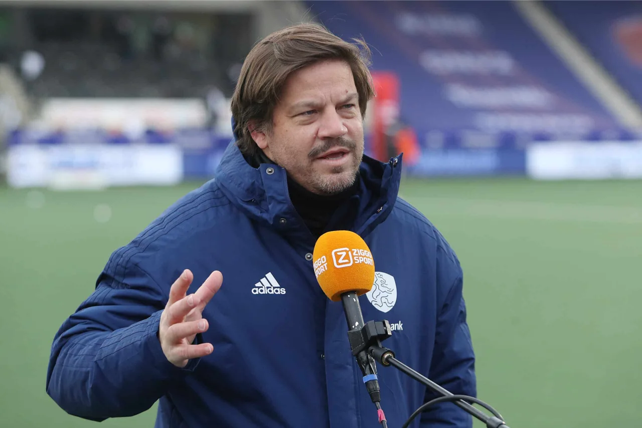 Max Caldas tijdens een interview voor Ziggo