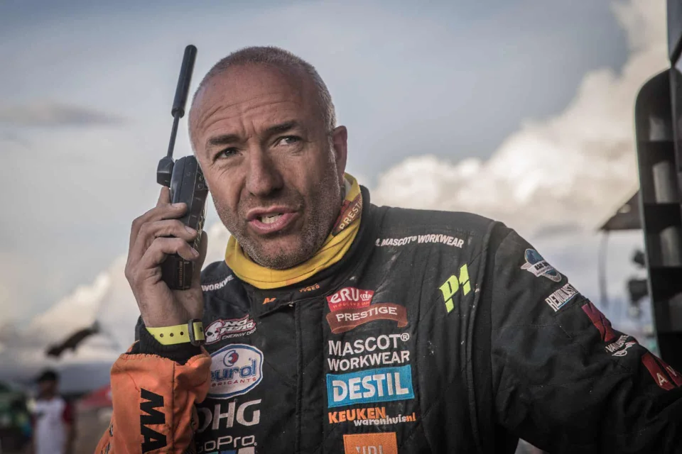 Tom Coronel tijdens Dakar