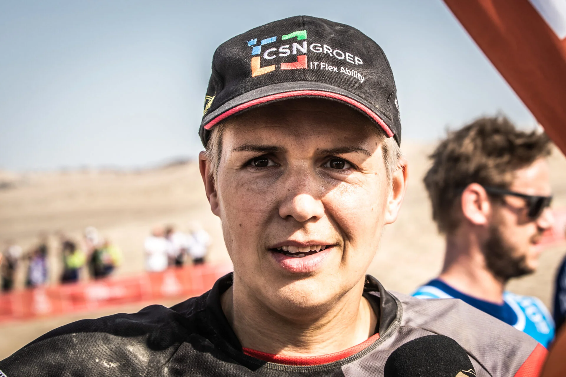 Mirjam Pol bij de Dakar